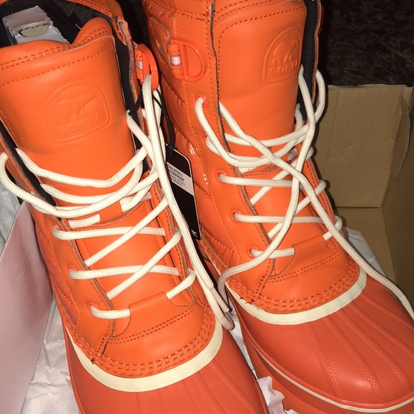 Sorel Caribou Royal Insulated Quilted Mid Calf Waterproof Boots Authentic NIB - Picture 4 of 12